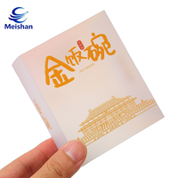 Boîtes d'emballage en PVC personnalisées Meishan, style universel, estampage à chaud, souvenirs culturels de voyage, cadeaux, logo personnalisé, taille personnalisée