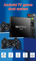 NKIWI M8 Pro Mini Digital Game TV Box Android 12 Dual System 64G 10K 10000 Console de jeu vidéo rétro pour PSP/N64/PS Jeux Android