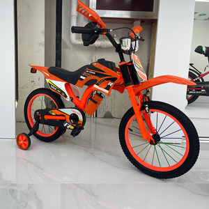 Nouveau vélo pour enfants à cadre en acier, 12, <span class=keywords><strong>16</strong></span>, 20 <span class=keywords><strong>pouces</strong></span>, 2 vitesses, avec roues d'apprentissage, pour garçons et filles de 3 à 8, 11, 12 ans - Product Image 2