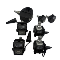 Conector Eléctrico JJC-1, Carcasa de Latón y Nylon, Conector de Perforación de Aislamiento a Tierra para Aplicaciones de Ingeniería Eléctrica, 1000V