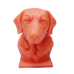 Chien de <span class=keywords><strong>patrouille</strong></span> Golden Retriever, chien-guide, moule en silicone Labrador, plâtre coulé, gâteau, résine, bougie, trophée, cadeau, souvenir pour animaux de compagnie - Product Image 2