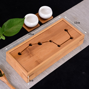Bamboo <b>Tea</b> <b>Tray</b> 30x12x4cm Water Storage Kung Fu <b>Tea</b> Set Small <b>Tea</b> Sea Flat Design Afternoon <b>Tea</b> Use - Product Image 1