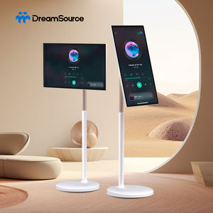 Televisor Portátil Personalizado de 32 Pulgadas con Ruedas, Pantalla LED Móvil, <span class=keywords><strong>Android</strong></span> 12, IPTV, <span class=keywords><strong>M3U</strong></span>, Televisión Inteligente - Product Image 1