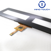 Módulo de Pantalla Táctil LCD Industrial de 6 Pulgadas 511*63, Panel de Pantalla Táctil Capacitiva Negra con Interfaz IIC