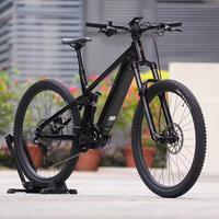 VTT électrique tout-terrain haut de gamme 27,5/29 pouces AL6061 Enduro à suspension intégrale, Bafang M430 RockShox35S M6100 12 vitesses