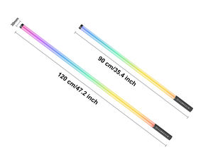 Barre de <span class=keywords><strong>tube</strong></span> RGB KTV DJ T8 Lampe néon <span class=keywords><strong>LED</strong></span> Télécommande Réglable en hauteur Corps ABS IP54 Classé 5050 SMD <span class=keywords><strong>LED</strong></span> <span class=keywords><strong>Dimmable</strong></span> pour utilisation en hôtel - Product Image 2