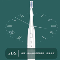 Cepillo de Dientes Eléctrico Sónico Inteligente con Batería LED, para Adultos, Cabezales de Cerdas Suaves, Resistente al Agua IPX7, para Uso Doméstico y de Viaje, Venta al Por Mayor