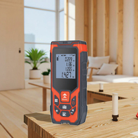 Télémètre laser portatif de précision 40m Ms40a avec rétroéclairage LCD, 2 piles LR03, IP54, garantie 12 mois, 120x50x30mm