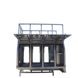 Caja de herramientas de aluminio resistente para camioneta con múltiples puertas / Caja de herramientas impermeable para camioneta con rieles para portaequipajes y puertas de acceso laterales - Product Image 6