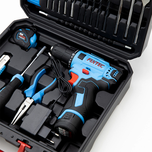 Juego <span class=keywords><strong>de</strong></span> Herramientas Eléctricas FIXTEC, Taladro Inalámbrico <span class=keywords><strong>de</strong></span> 12V con 60 Accesorios, Kit Combinado para <span class=keywords><strong>Mantenimiento</strong></span> Eléctrico para Electricistas - Product Image 3