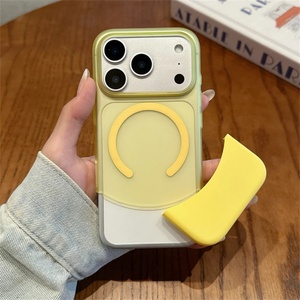 Funda magnética translúcida mate 2 en 1 con placa trasera desmontable para iPhone 17 16 15 14 13 Pro Max - Product Image 6