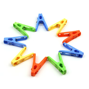 Pinzas de Ropa Multifuncionales Flexibles de Plástico PP Mini, Coloridas, Paquete de 20 Piezas, Logotipo Personalizado, Pinzas de Ropa Corporativas de Marca de Bajo Costo - Product Image 2