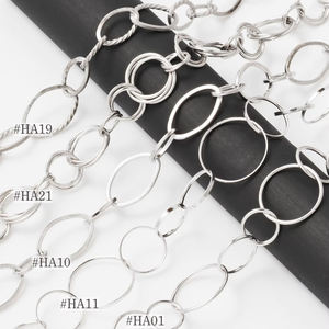 Collier de chaînes de mode pour femmes en argent sterling 925 fait à la main bijoux en laiton Sri Lanka - Product Image 2