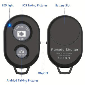 无线智能手机遥控快门相机单脚架自拍棒快门自拍遥控器 - Product Image 4