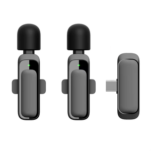 SE81 ワイヤレスマイク ラベリアマイク 音声・ビデオマイク スマホ用 タイプC マイクロフォン ワイヤレス ラペルマイク - Product Image 4