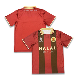 เสื้อฟุตบอลดีไซน์ลายทางหลากสีเสื้อเจอร์ซีย์สั่งทำ - Product Image 2