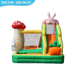 Gorila inflable <span class=keywords><strong>de</strong></span> uso doméstico con tobogán Combo Castillo hinchable para niños Jumper Jump Game Pool con soplador - Product Image 2