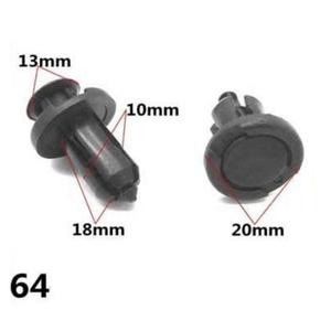 China Wholesale Fastener <b>Car</b> 3 mm 4mm 6mm Ratchet Round Flat <b>Clips</b> White Nylon Plastic Snap Head Rivets Push Rivet - Product Image 4