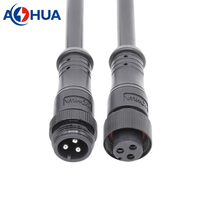 Kabel Harness Kotak Kontrol, Terminal Pemroses Kabel, Konektor Tahan Air Male Female 3pin, Pembentukan Kabel