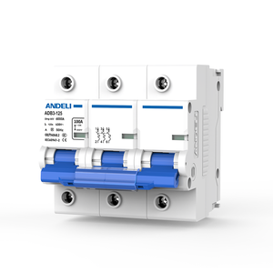 Disjoncteur miniature ANDELI ADB3-125-3P fuite à la terre avec 1p 2p 3p 4p pôles 1000V et 100V tension nominale - Product Image 2