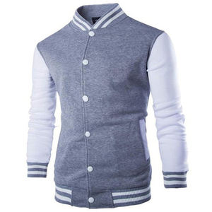 Veste universitaire coupe classique col montant pour uniformes scolaires événements sportifs Style collège Streetwear utilisation quotidienne confortable tenue - Product Image 3