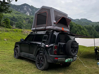 Tente de toit gonflable en gros, installation rapide, sans poteaux, 4 saisons, imperméable, Oxford 210D pour voiture, SUV, camping