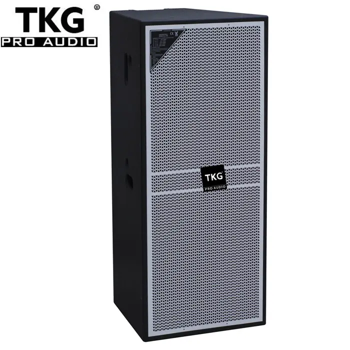 TKG E-225 E225 dual 15 inch 800 watt 2-way full way dua 15'' stage speaker dj sound system speakers 15 inch full range speaker