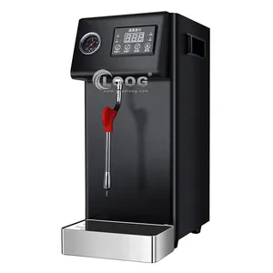 Commercial En Acier Inoxydable Lait Bulle Vapeur Café Mousseur Automatique Électrique Lait Moussant Machine Fournisseur