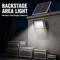Lampu Sorot LED Tenaga Surya untuk Lanskap Luar Ruangan, Bodi Aluminium Anti Korosi, Daya Tahan Lama untuk Penerangan Dinding Eksterior Taman dan Villa