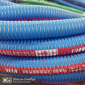 خرطوم مطاطي صناعي مقاوم للتآكل مع سلك فولاذي لتوصيل النفط والبترول - Product Image 4