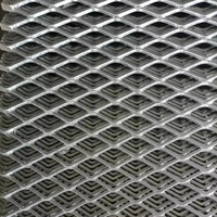 Lámina de Malla Metálica Expandida Galvanizada Q235 con Orificios en Forma de Diamante, Placa de Acero Expandido para Cercas de Seguridad y Plataformas