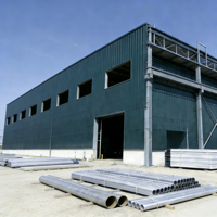 Structure métallique en acier sur mesure pour entrepôt, atelier et usine