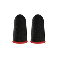 Manchon de doigt de jeu mobile écran tactile sensible antidérapant Ultra-mince respirant sensible jeu de pouce anti-transpiration bout des doigts