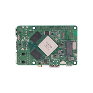 Radxa ROCK 4B RK3399, CPU 6 cœurs SBC, HDMI avec sortie 4K, WiFi 5, Gigabit Ethernet et PCIe 2.1, Ordinateur monocarte - Product Image 3