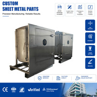 Services de fabrication d'ensembles métalliques sur mesure en aluminium et acier inoxydable, découpe laser, pliage automatique, traitement des plaques d'aluminium