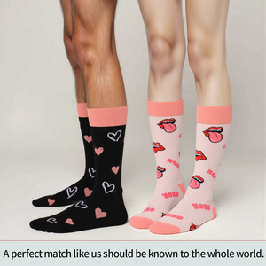 جوارب عيد الحب موضة الحوت في المخزون هدية الحب من عشاق الموضة رائع وجذابة للبيع بالجملة جوارب للرجال والنساء وللنساء - Product Image 5