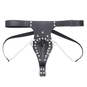 Correa de cinturón de castidad masculina para adultos BDSM Bondage Lock Pants Hombre <span class=keywords><strong>Casero</strong></span> Cinturones de castidad masculina Cinturón de castidad esclavo <span class=keywords><strong>masculino</strong></span> Juguetes sexuales - Product Image 5