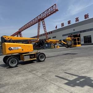 22 मीटर मिनी हाइड्रोलिक बूलिफ्ट 4x4 सभी इलाके आउटडोर निर्माण इलेक्ट्रिक स्पष्ट लिफ्ट - Product Image 5