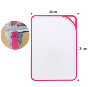 Tabla de cortar de plástico de colores flexibles con agarre de gofres texturizados para Cocina - Product Image 6