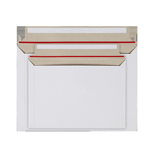 Enveloppe postale en carton kraft recyclé 100% épais personnalisée Solution d'emballage professionnel vert biodégradable - Product Image 4