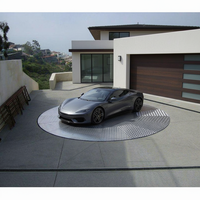 Plateforme tournante électrique portable pour garage, plateforme rotative automatique pour exposition de voitures, plateforme tournante pour stationnement de voitures