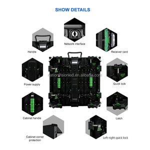 Pantallas LED P1.95-P4.8 <span class=keywords><strong>para</strong></span> Publicidad Interior, Paneles de Video Wall Resistentes al Agua <span class=keywords><strong>para</strong></span> Carteleras Publicitarias y Eventos - Product Image 3