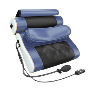 ElectricHeat Therapy Massage Pillow For Neck Waist Back Relief With USB Power Blue Color - Product Image 2