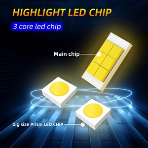 Sanvi New F60 3 Inch 5500K Car Bi <b>Led</b> <b>Projector</b> Lens Headlight 55w Super Bright Automotive Auto Lighting System Aftermarket Bulb - Product Image 4