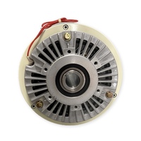 Embrayage à poudre magnétique de précision 12 Nm, conception à arbre creux, 6 kg, pour machines de découpe et d'enroulement, système de freinage à tension