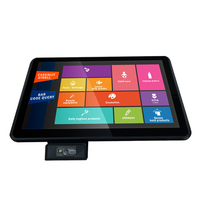 Kios Pemeriksa Harga Dinding Supermarket 10.1" Android Pemindai Kode QR 2D