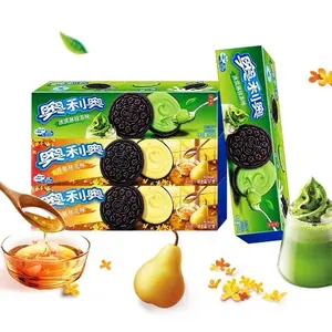 Hot Selling Autumn Limited Edition Oreo Cookies 97g Crisp Sandwich Biscuits with Pear Osmanthus Flavor Low-Priced WAFER in Box
