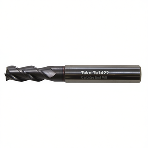 Fresa de carburo Ttake Ta1422 con recubrimiento Nano TiAlN, helicoidal de 41, 43, 45 grados, paso diferenciado, 3 filos - Product Image 2