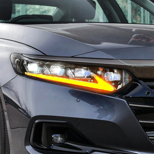 ชุดไฟหน้ารถยนต์ LED รุ่นล่าสุด ดีไซน์ ES พร้อมไฟไดนามิก อุปกรณ์เสริมสำหรับรถยนต์ Accord รุ่นที่ 10 และ 10.5 ปี 2018-<span class=keywords><strong>2022</strong></span> - Product Image 5