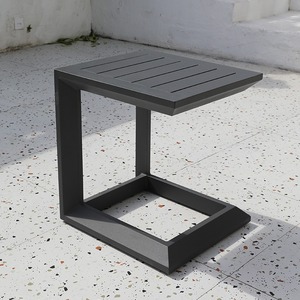Ensemble <span class=keywords><strong>de</strong></span> canapés d'extérieur robustes résistants aux intempéries, meubles <span class=keywords><strong>de</strong></span> <span class=keywords><strong>jardin</strong></span> en aluminium imperméables, canapé <span class=keywords><strong>de</strong></span> conversation, table basse pour hall et patio - Product Image 5